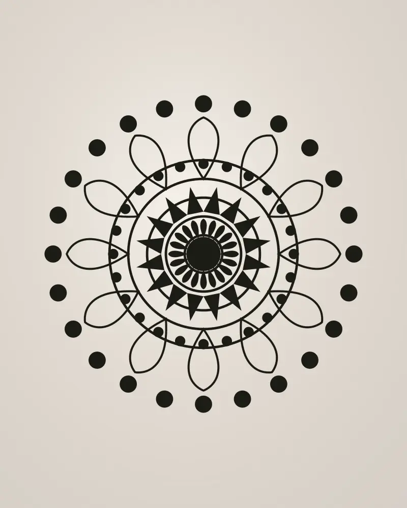 Tatouage Blackwork par Théo Geo