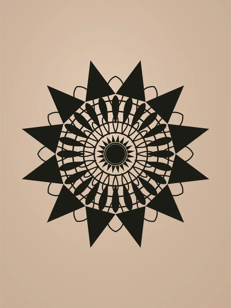 Tatouage Blackwork par Gabriel Shade