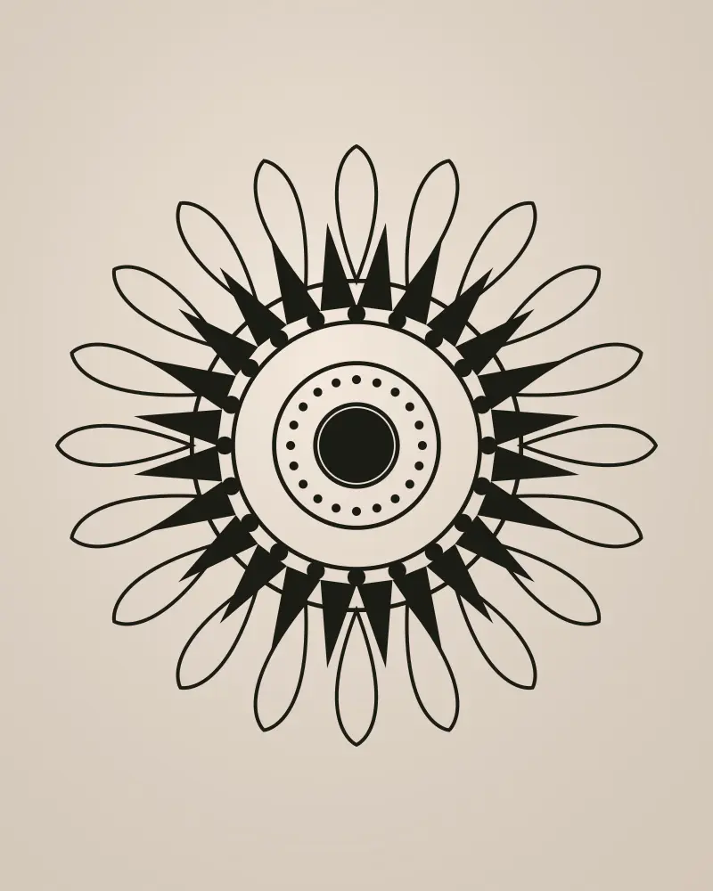 Tatouage Blackwork par Gabriel Shade