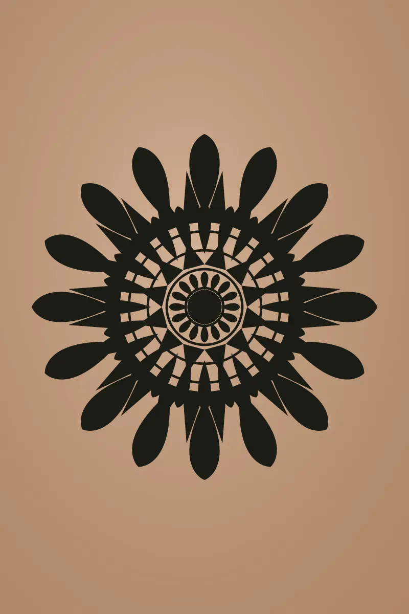 Tatouage Blackwork par Chloé Mandala