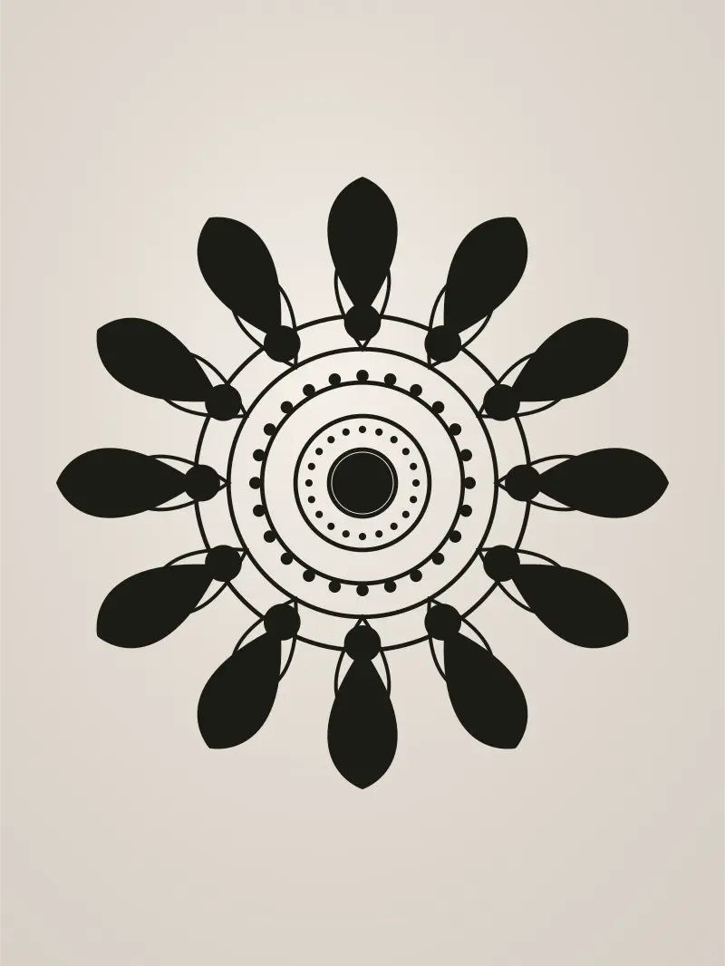Tatouage Blackwork par Malo Noir