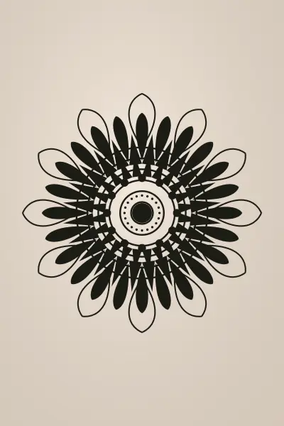 Tatouage Blackwork par Louis Black