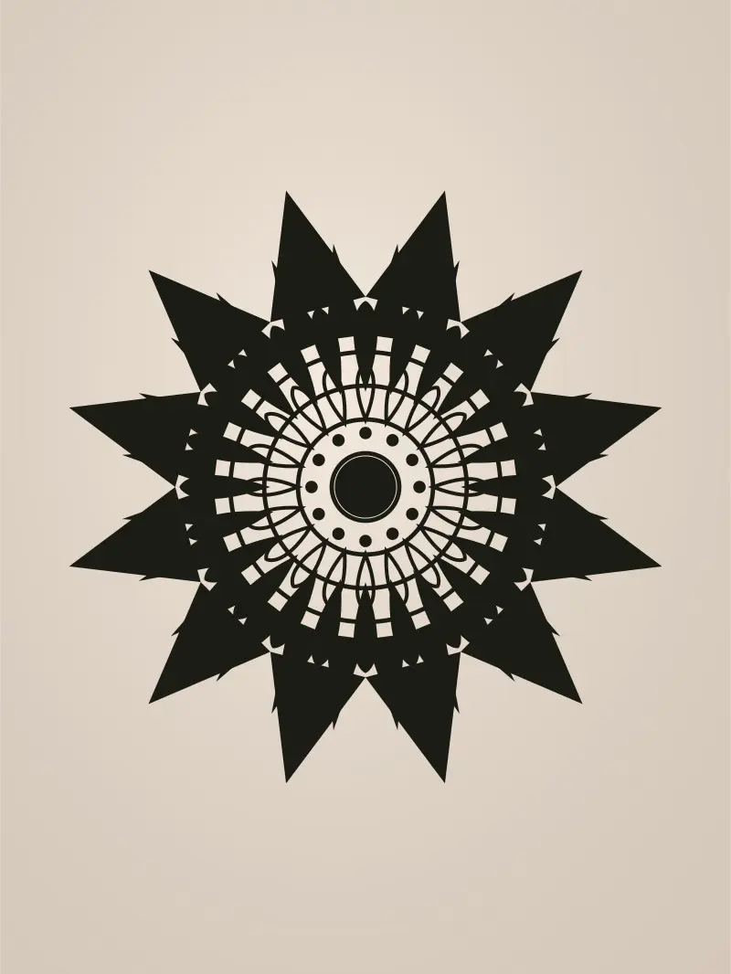 Tatouage Blackwork par Louis Black