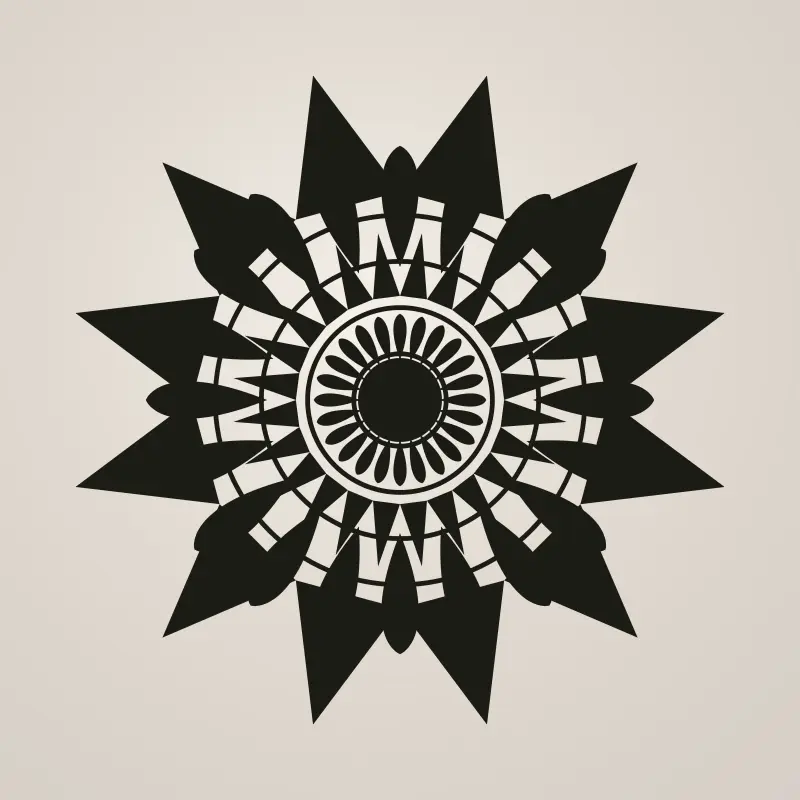 Tatouage Blackwork par Malo Noir