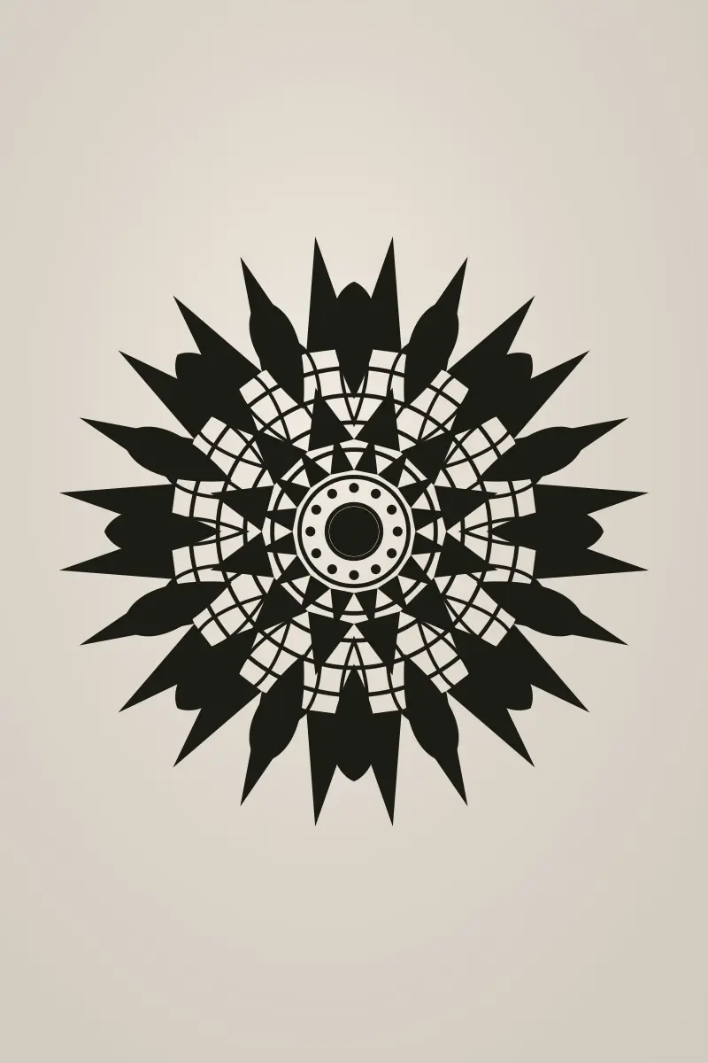 Tatouage Blackwork par Malo Noir