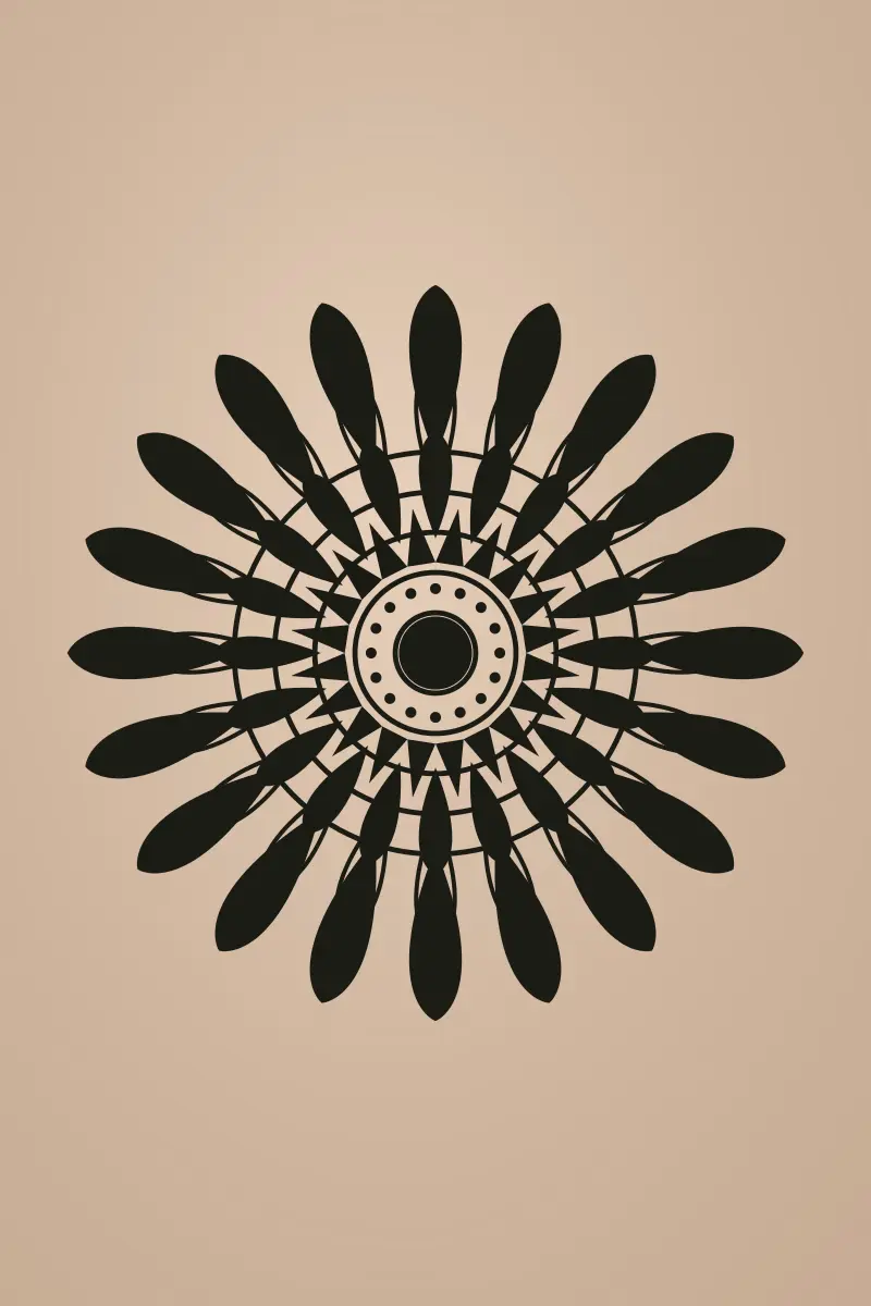 Tatouage Blackwork par Victor Old
