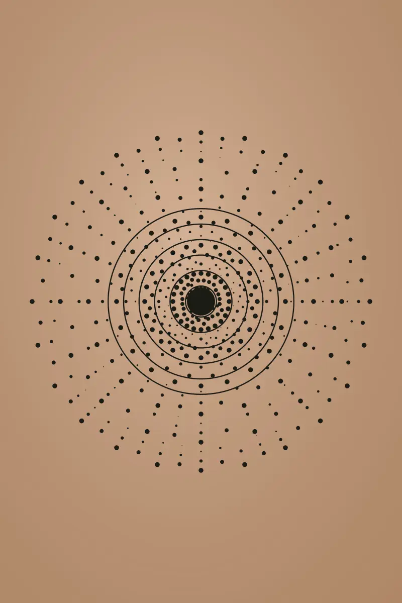 Tatouage Dotwork par Chloé Mandala