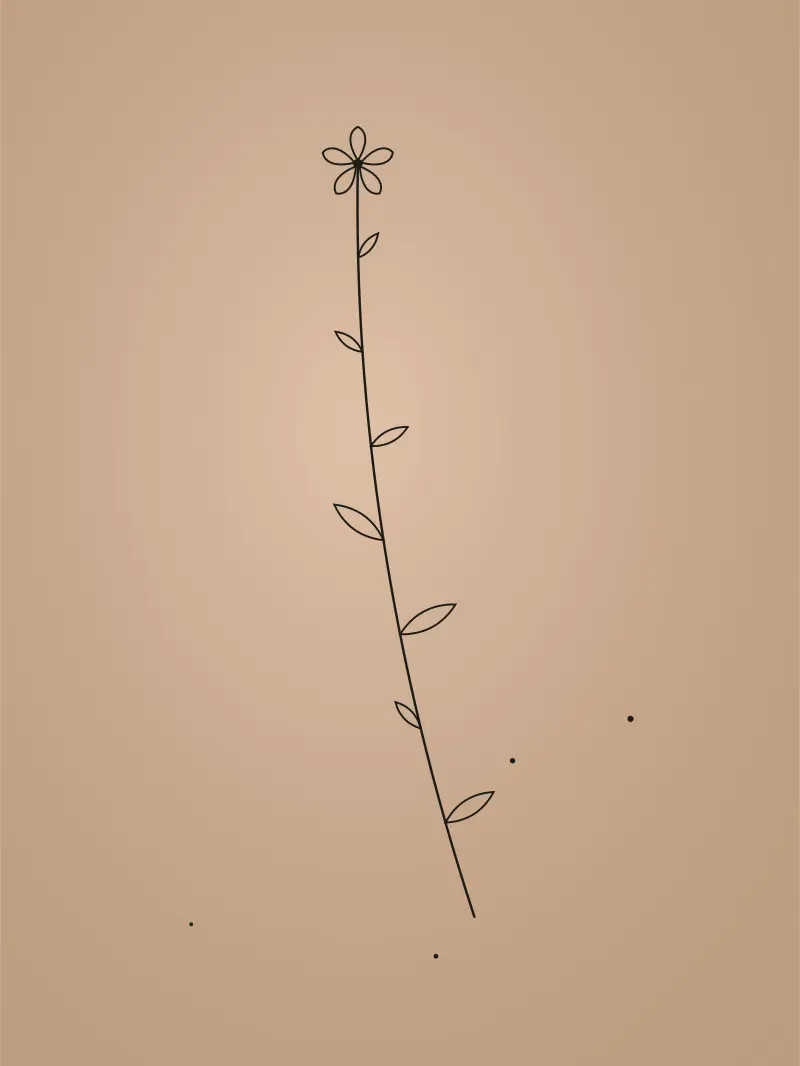 Tatouage Fine Line par Nina Mini