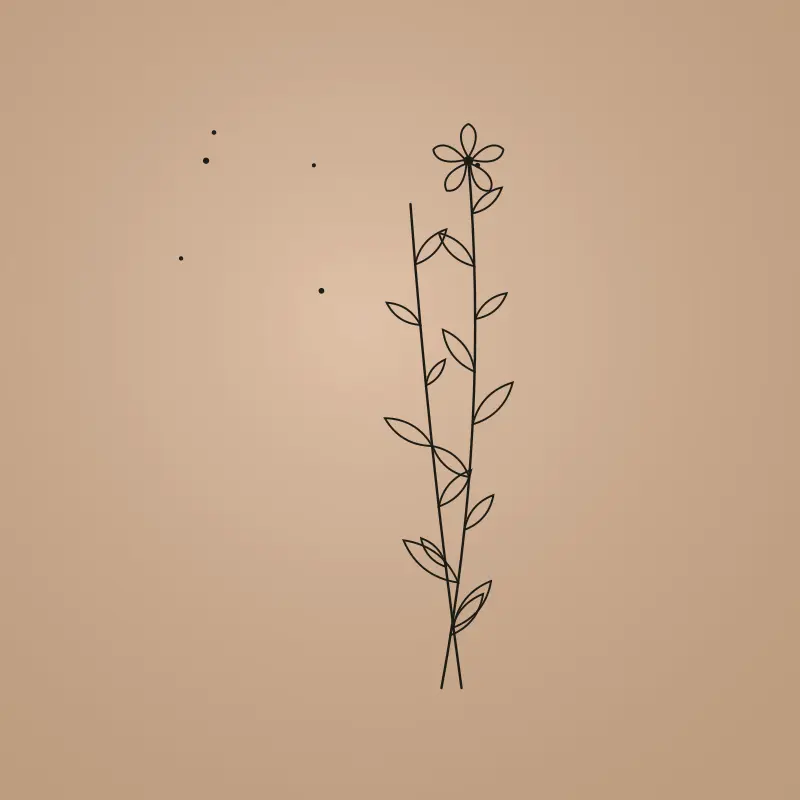 Tatouage Fine Line par Lina Flora