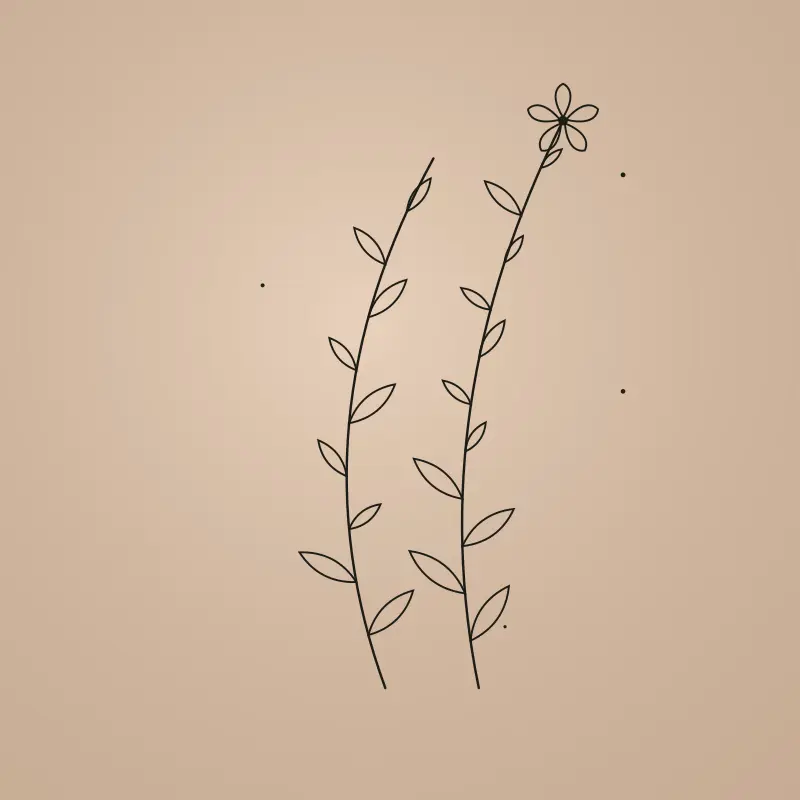 Tatouage Fine Line par Lina Flora