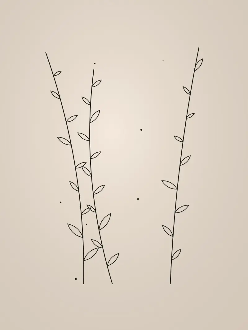 Tatouage Fine Line par Rayan Ink