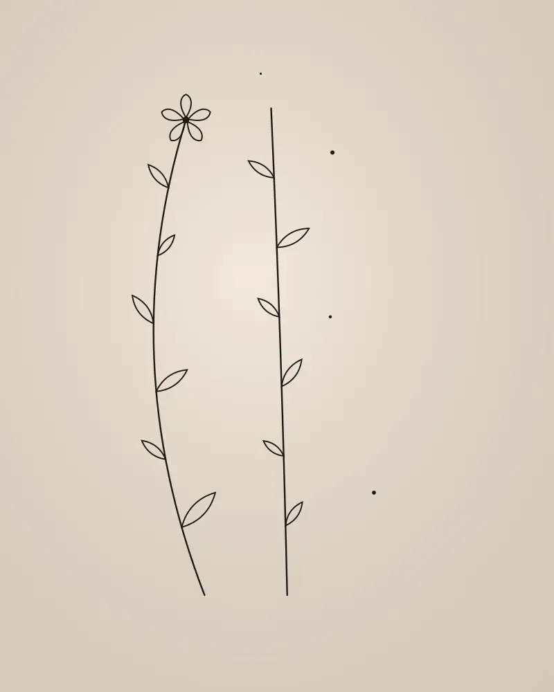 Tatouage Fine Line par Zoé Fine