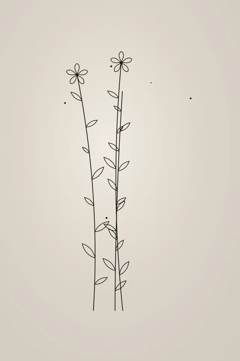 Tatouage Fine Line par Zoé Fine