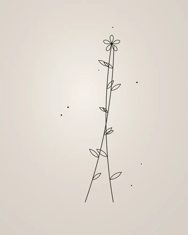Tatouage Fine Line par Alice Geo