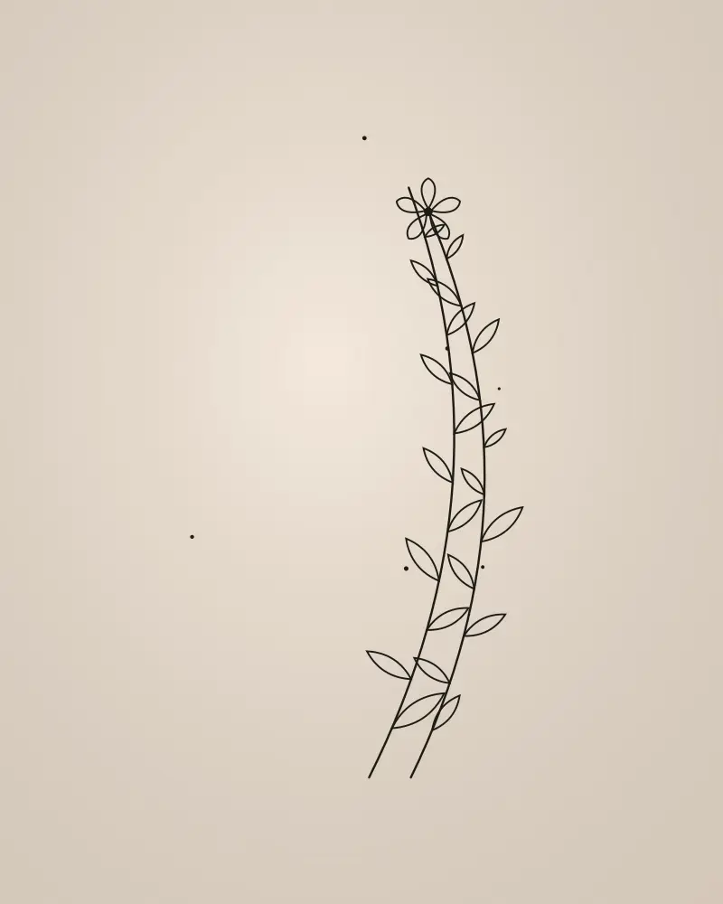 Tatouage Fine Line par Camille Rose