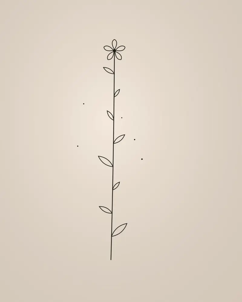 Tatouage Fine Line par Sofia Line