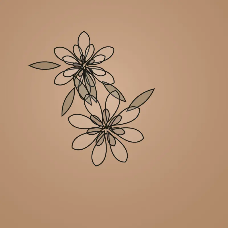 Tatouage Floral par Emma Aqua