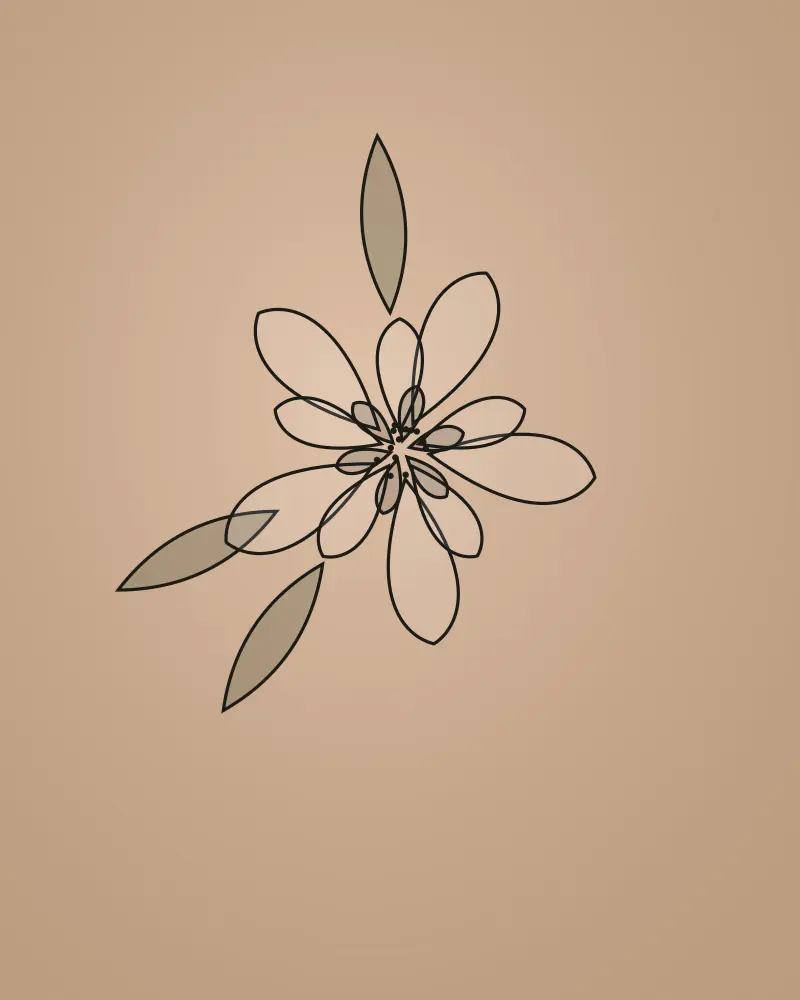 Tatouage Floral par Lina Flora