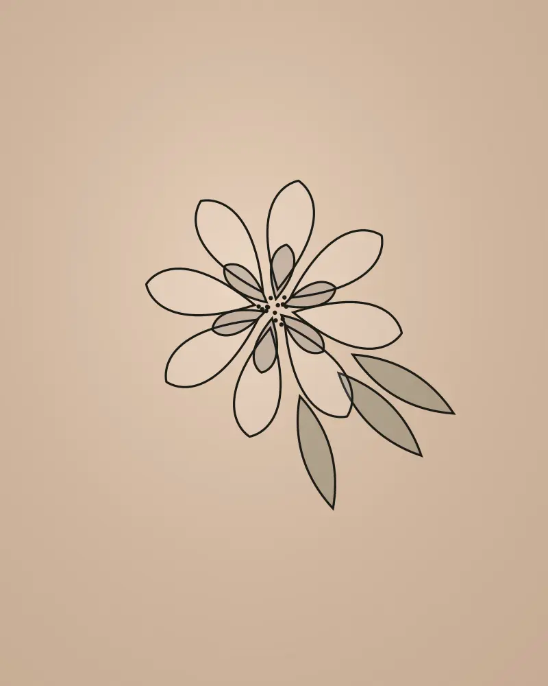 Tatouage Floral par Zoé Fine