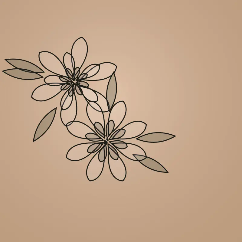 Tatouage Floral par Inès Petal