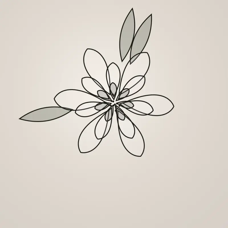 Tatouage Floral par Jeanne Botanica