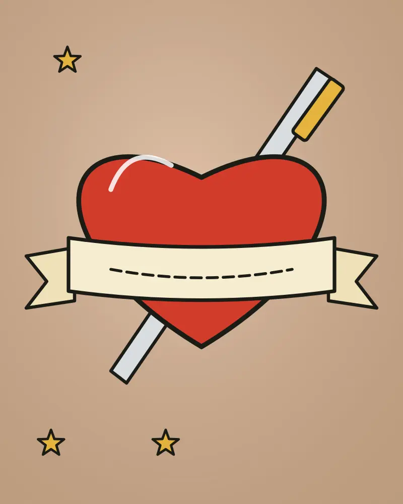 Tatouage Old School par Adam Sailor