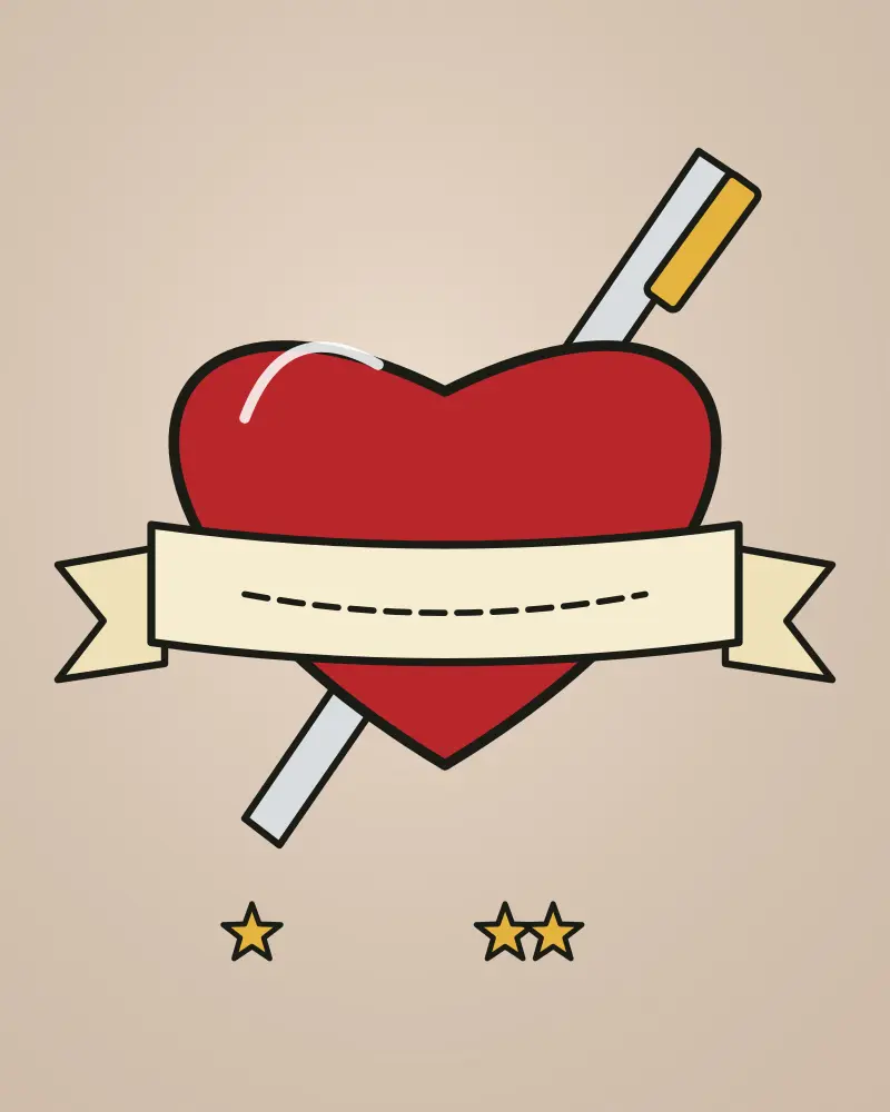 Tatouage Old School par Adam Sailor