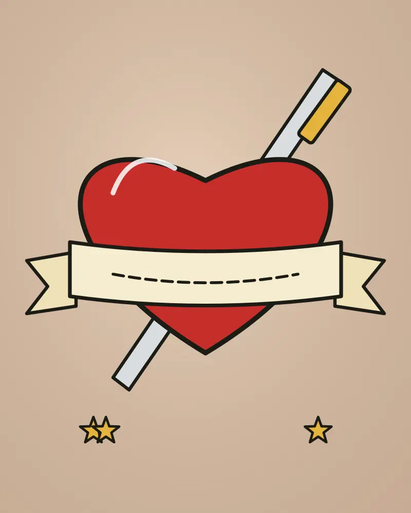 Tatouage Old School par Adam Sailor