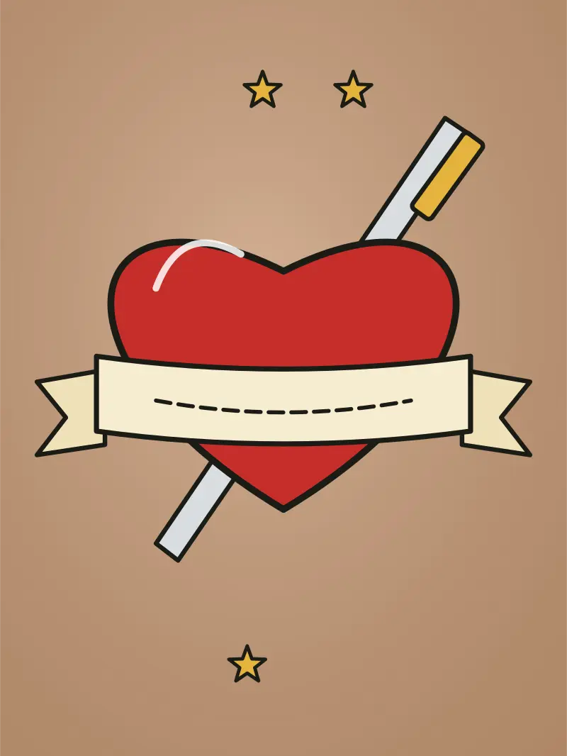 Tatouage Old School par Louis Black