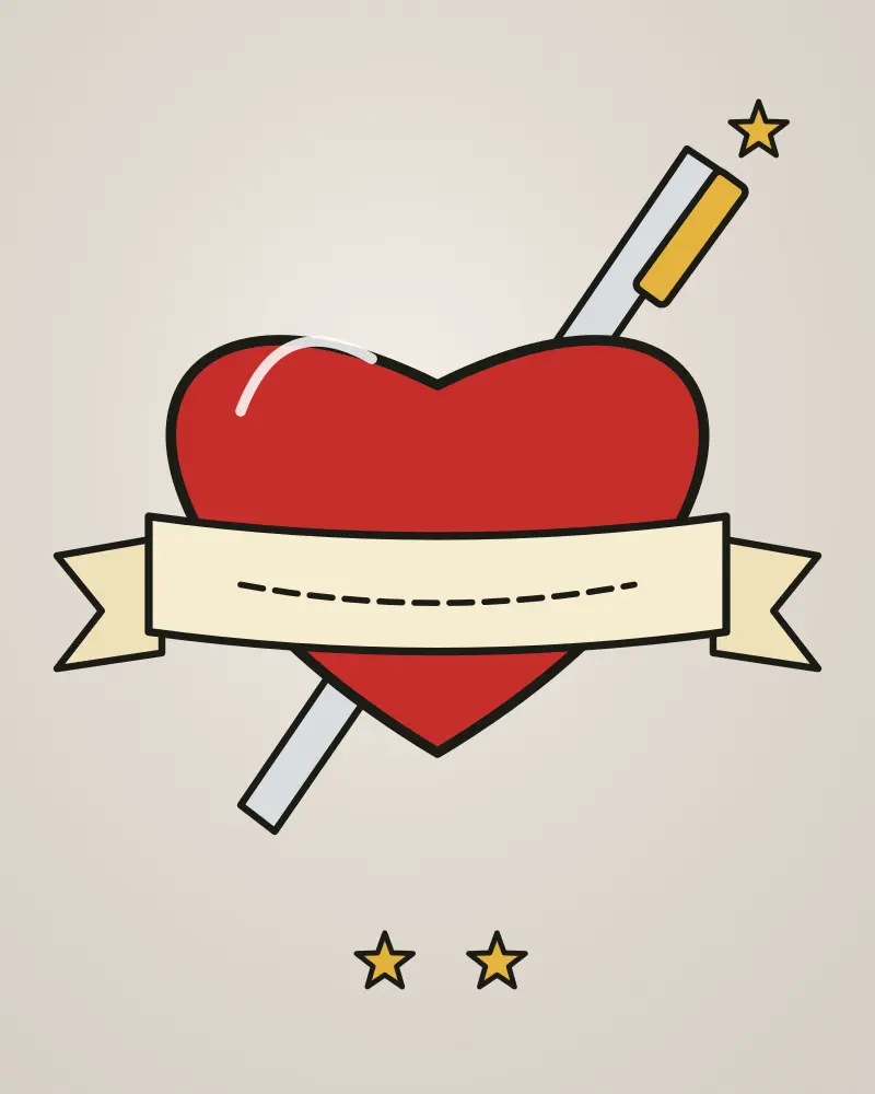 Tatouage Old School par Louis Black