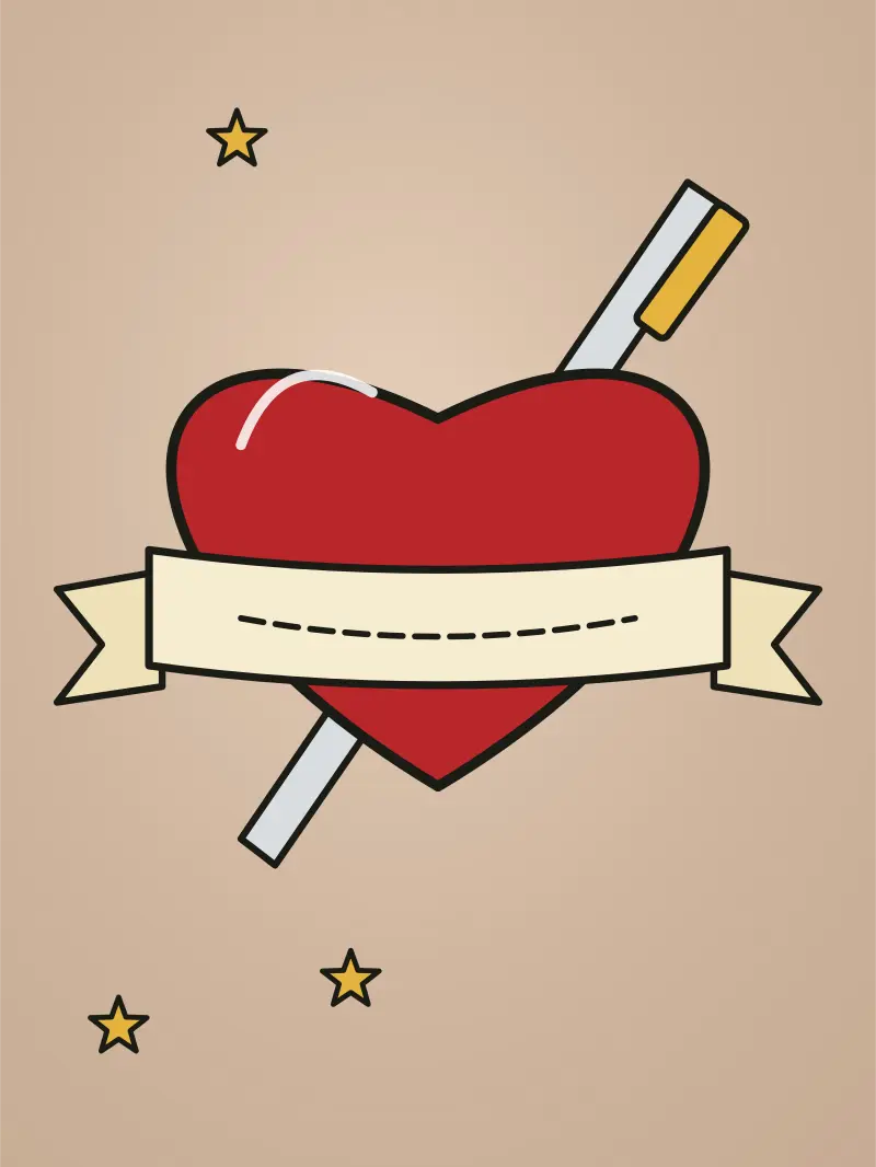 Tatouage Old School par Victor Old