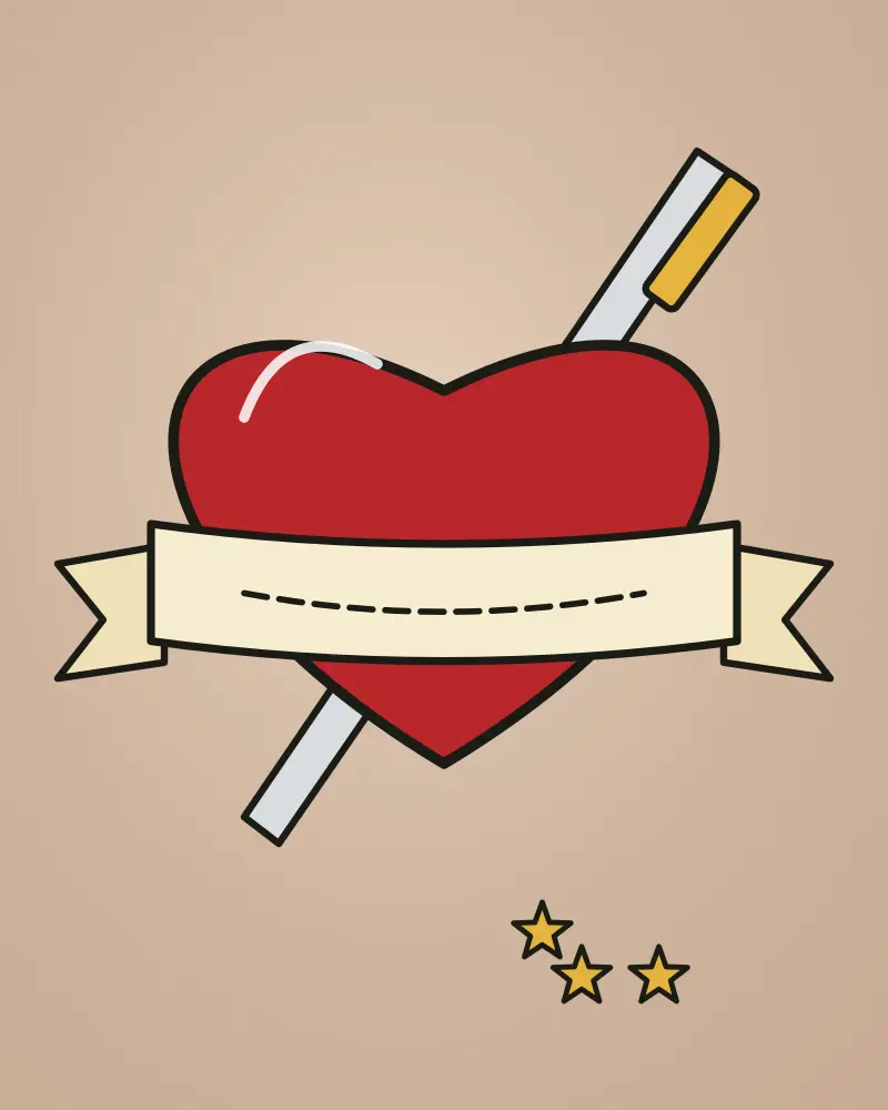 Tatouage Old School par Victor Old