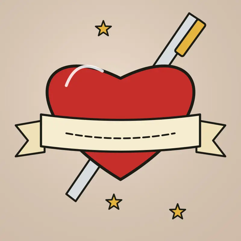 Tatouage Old School par Hugo Kaze