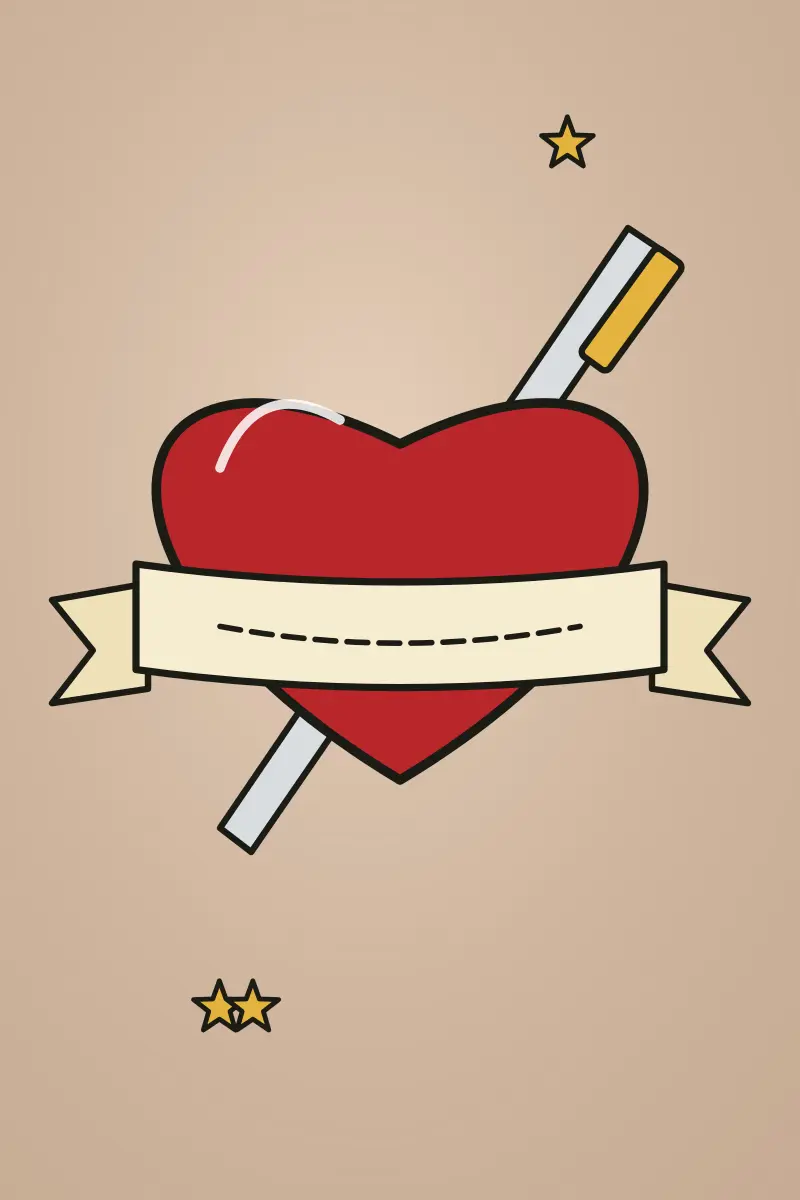 Tatouage Old School par Hugo Kaze