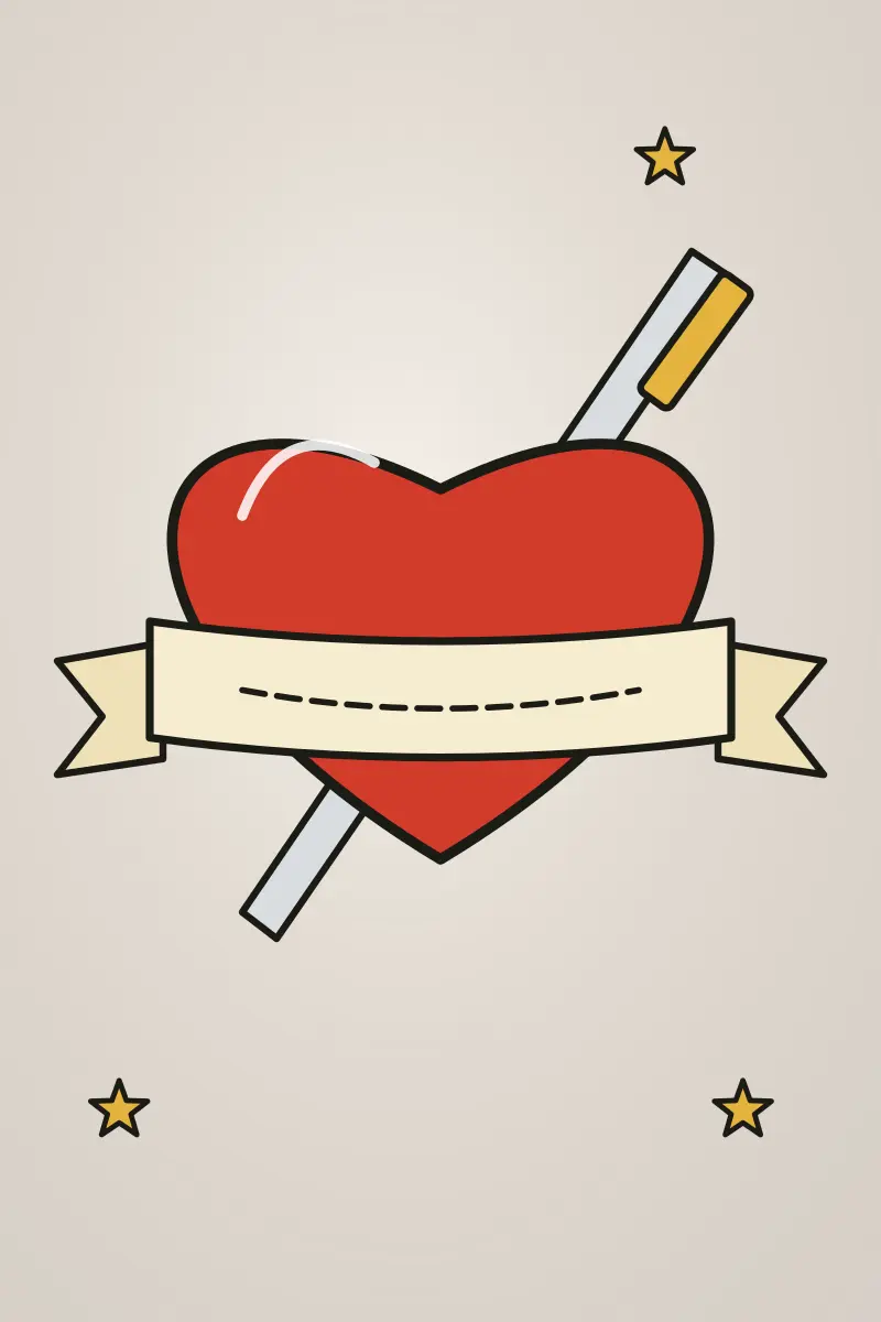 Tatouage Old School par Hugo Kaze
